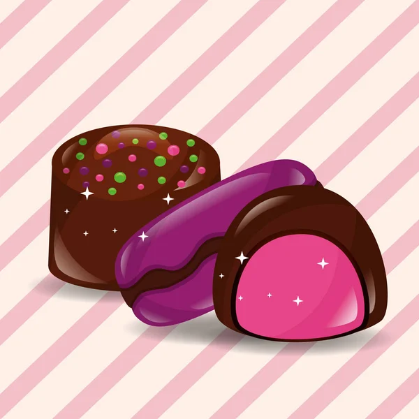 Süßigkeiten-Konzept — Stockvektor