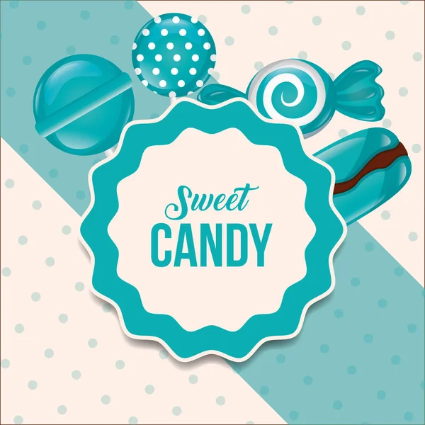 Сладкие конфеты — стоковый вектор