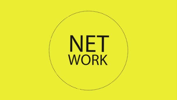 ノート パソコン技術虫眼鏡研究ネットワーク — ストック動画
