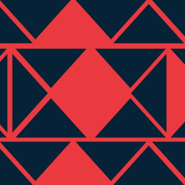 geometrik şekiller ve renkler desen arka plan