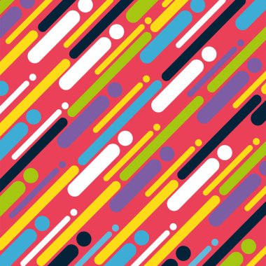 geometrik şekiller ve renkler desen arka plan