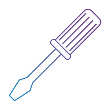 tornavida aracı simge vektör illüstrasyon izole