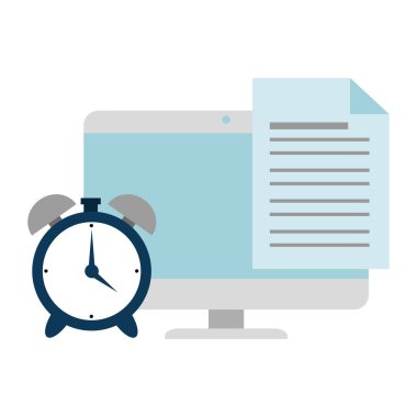 bilgisayar ve alarm elektronik belge