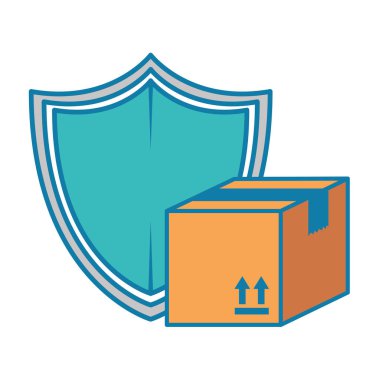 kalkan ile kutu karton ambalaj