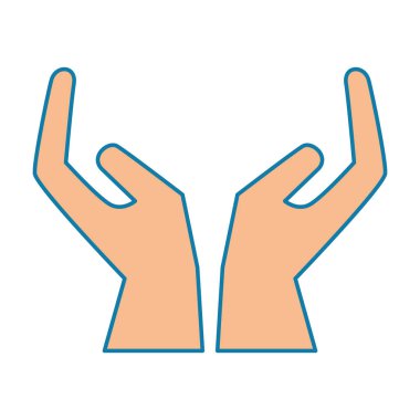 eller insan koruma simgesi