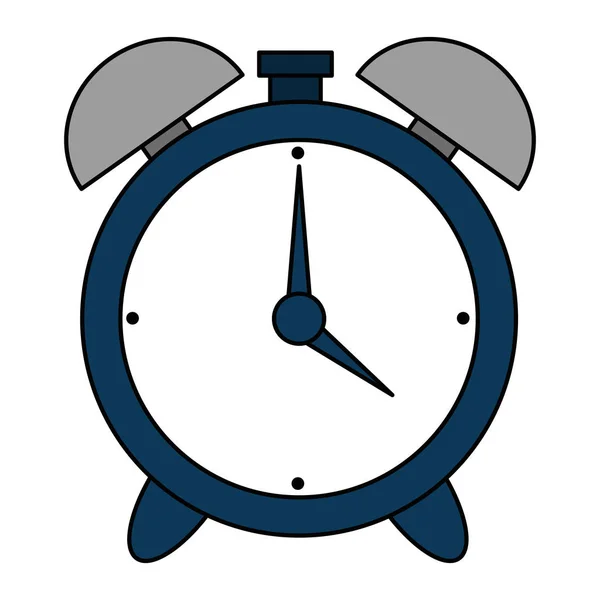 Väckarklocka isolerad ikon — Stock vektor