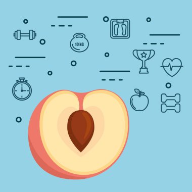 taze elma vejetaryen yemek