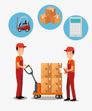 takım teslim işçiler ile lojistik hizmetleri