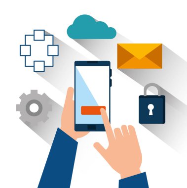 bağlantı 5g teknolojisi ile akıllı telefon