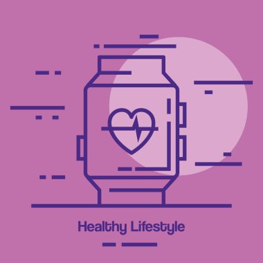 SmartWatch fitness uygulaması ile