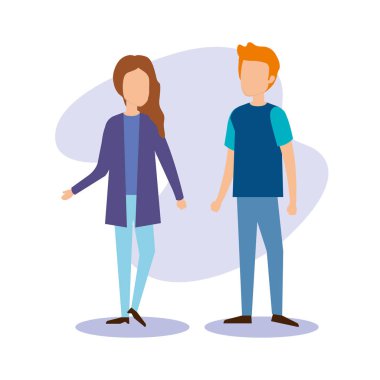 Genç Çift karakter