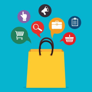 hatta alışveriş çantası ile satın