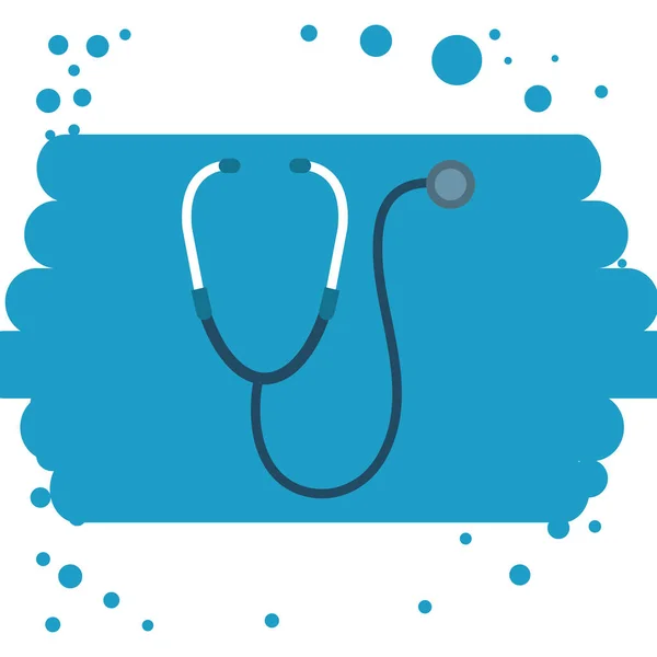 Ikona urządzenia medyczne stetoskop — Wektor stockowy