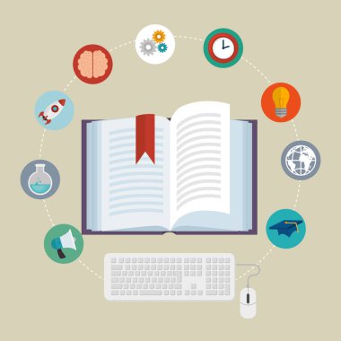 Eğitim online hizmet ile eBook