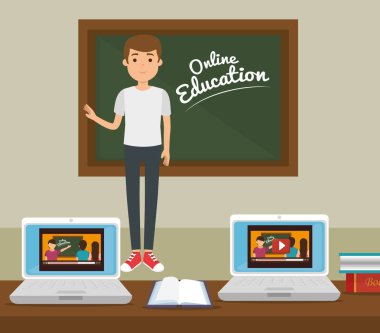 kara tahta online eğitim öğretmen adamla