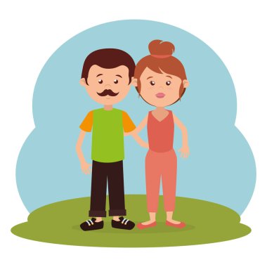 Ebeveynlerin çift park karakterleri üzerinde