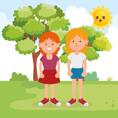 Little sisters park karakterler