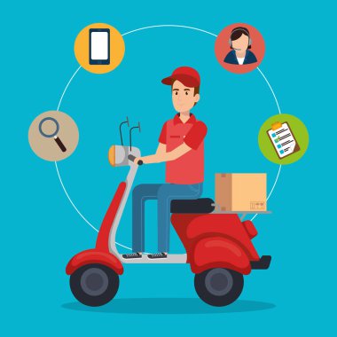 teslimat hizmeti alt karakter kümesi simgeleri ile