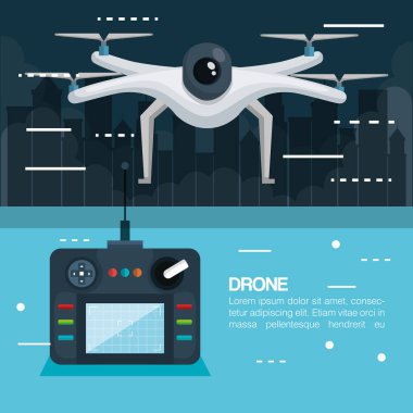 Uzaktan kumanda teknolojisi simgesiyle robot