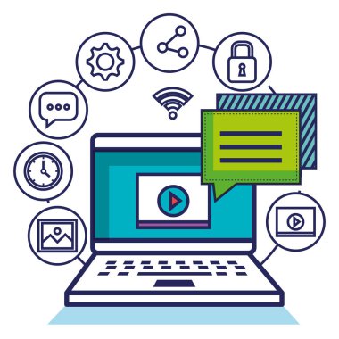 bilgisayar ağları sosyal medya iletişim