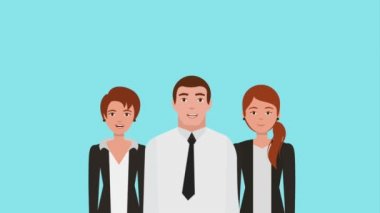 ekip çalışması insanlar animasyon hd