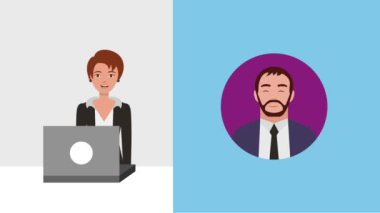 ekip çalışması insanlar animasyon hd