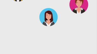 ekip çalışması insanlar animasyon hd