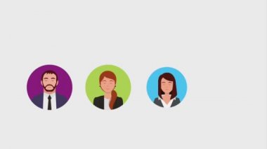 ekip çalışması insanlar animasyon hd