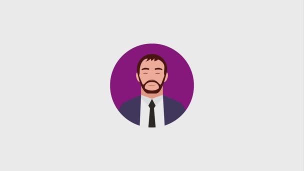 travail d'équipe personnes animation hd 