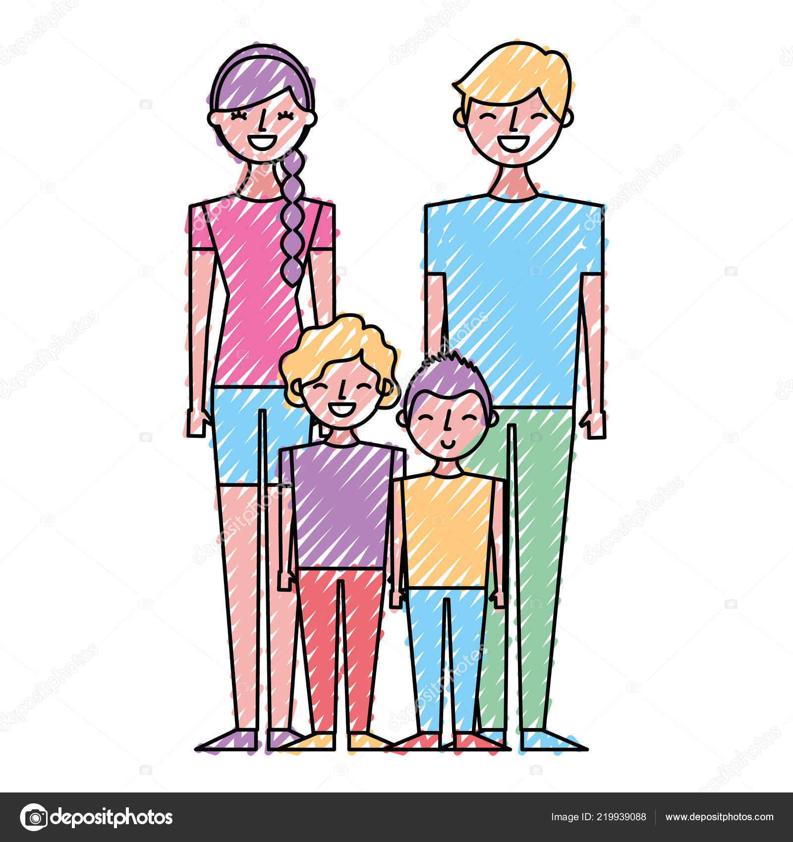 Padres Familia Jóvenes Con Sus Hijos Dibujos Animados Vector Ilustración vector, gráfico vectorial © yupiramos imagen #219939088 Padres Familia Jóvenes Con Sus Hijos Dibujos Animados Vector Ilustración vector, gráfico vectorial © yupiramos imagen #219939088