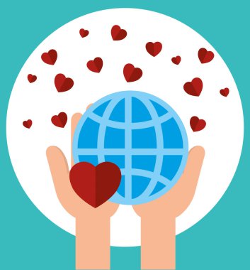 hayırseverlik bağış küre gezegen ile