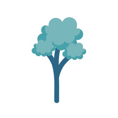 ağaç bitki izole simgesi