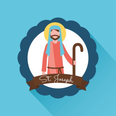 Yemlik Epifani etiket joseph şerit vektör çizim
