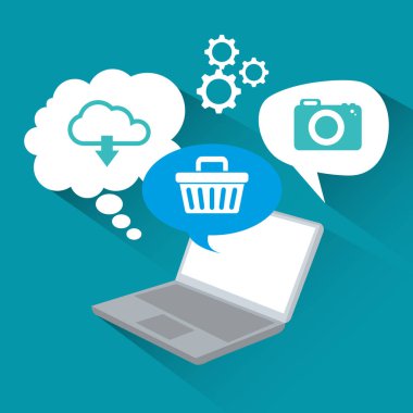 download ve kamera sosyal uygulamalar ile dizüstü bilgisayar