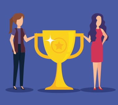 trophy Kupası Ödülü kadınlarla