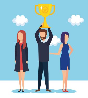 iş adamları trophy Kupası Ödülü