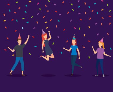 İnsanlar genç bir şahıs tasarımı üzerinde