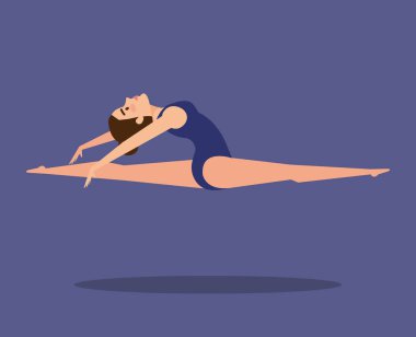 Dansçı bale kız tasarım