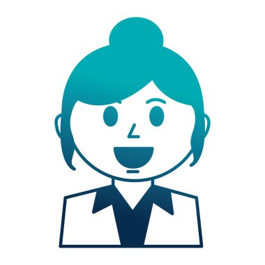 iş kadın çalışan portre karakter