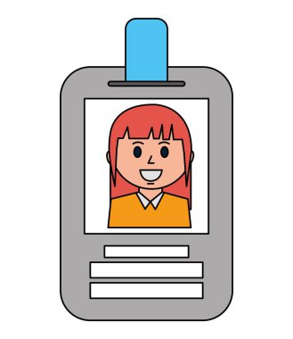 iş kadın çalışan kimlik kartı kurumsal