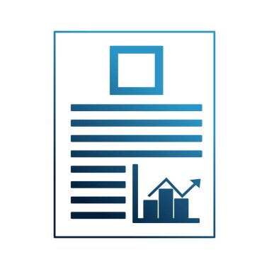 Evrak belge istatistiklerini grafik bar