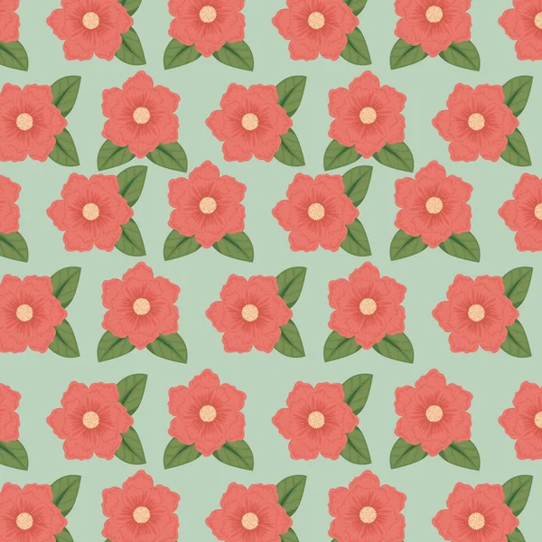 Estilo floral con fondo de pétalos natuales — Vector de stock