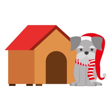 köpek neşeli Noel kartı