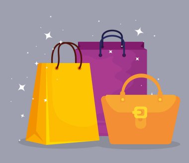 Alışveriş torbaları ve çanta satış teklif için