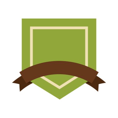 Etiket Şerit beyaz arka plan vektör çizim üzerinde boş