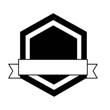 Etiket Şerit beyaz arka plan vektör çizim üzerinde boş