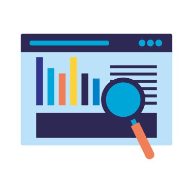 Web sitesi analizi bilgi arama motoru optimizasyonu vektör çizim