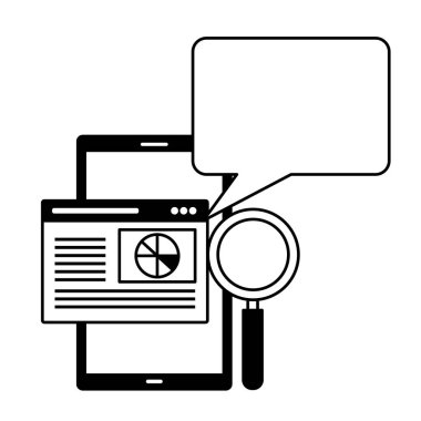 cep telefonu Web sitesi analiz bildirim arama motoru optimizasyonu vektör çizim