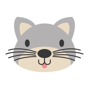 Beyaz arka plan üzerinde kedi evde beslenen hayvan