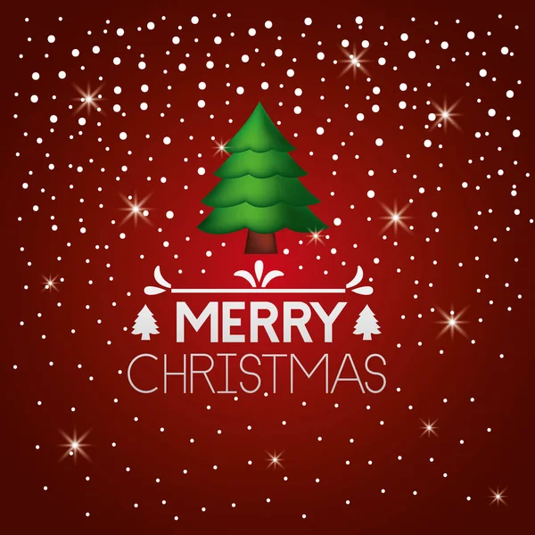 Veselé vánoční přání — Stockový vektor
